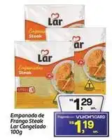 Fort Atacadista Lar - empanado de frango steak oferta