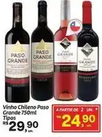 Fort Atacadista Paso grande - vinho chileno paso oferta