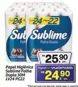 Fort Atacadista Sublime - papel higiênico folha dupla oferta