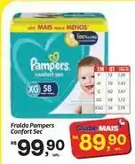 Fort Atacadista Pampers - fralda confort sec oferta