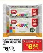 Fort Atacadista Huppy baby - toalha umedecida baby c/ 120 un oferta