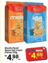 Fort Atacadista Parati - biscoito agua e sal/ cream cracker oferta