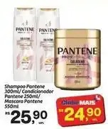 Fort Atacadista Pantene - shampoo 300ml/ condicionador 250ml/ mascara oferta