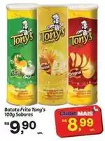 Fort Atacadista Tony´s - batata frita 100g sabores oferta