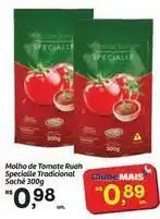 Fort Atacadista Molho - molho de tomate specialle tradicional sache oferta