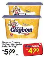 Fort Atacadista Claybom - margarina cremosa 50% lipidos pote oferta