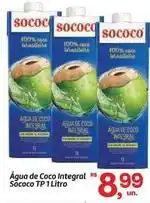 Fort Atacadista Sococo - água de coco integral oferta