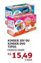 Assaí Atacadista Kinder - joy ou ovo tipos oferta