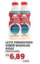 Assaí Atacadista Assaí - leite fermentado sabor baunilha oferta
