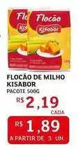 Assaí Atacadista Kisabor - flocão de milho oferta
