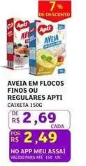 Assaí Atacadista Apti - aveia em flocos oferta