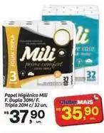 Fort Atacadista Mili - papel higiênico f. dupla oferta