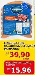 Assaí Atacadista Pamplona - linguiça tipo calabresa defumada oferta