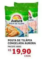 Assaí Atacadista Aurora - posta de tilápia congelada oferta
