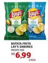 Assaí Atacadista Lay's - batata frita sabores oferta