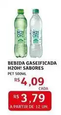 Assaí Atacadista Sabores - bebida gaseificada h2oh! oferta