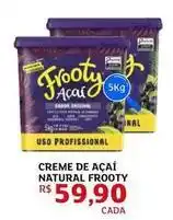 Assaí Atacadista Frooty - creme de acai natural oferta