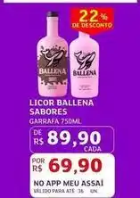 Assaí Atacadista Sabores - licor sabores oferta