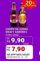 Assaí Atacadista Draft - chopp de vinho oferta