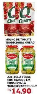 Assaí Atacadista Azeitona verde com caroco em conserva oferta