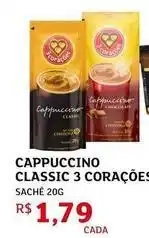 Assaí Atacadista 3 corações - cappuccino classic oferta