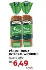 Assaí Atacadista Wickbold - pão de forma integral oferta