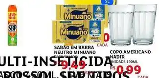 Assaí Atacadista Minuano - sabão em barra oferta
