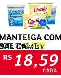 Assaí Atacadista Qualy - manteiga com oferta