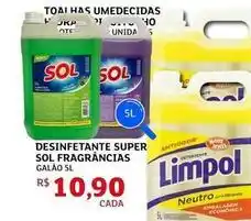Assaí Atacadista Sol - desinfetante super fragrancias oferta