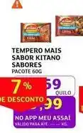Assaí Atacadista Kitano - tempero mais sabor oferta