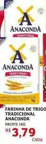 Assaí Atacadista Anaconda - farinha de trigo tradicional oferta