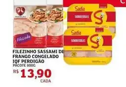 Assaí Atacadista Filezinho - sassami de frango congelado iqf oferta