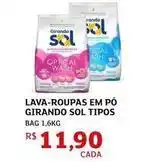 Assaí Atacadista Girando sol - lava-roupas em pó oferta