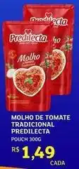 Assaí Atacadista Predilecta - molho de tomate oferta