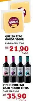 Assaí Atacadista Ouro negro - vinho chileno gato tipos oferta