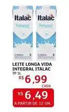 Assaí Atacadista Italac - leite longa vida integral oferta