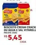 Assaí Atacadista Vitarella - biscoito cream cracker ou agua e sal oferta
