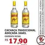 Assaí Atacadista Jamel - cachaça tradicional adoçada oferta