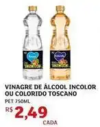 Assaí Atacadista De - vinagre de álcool incolor ou colorido toscano oferta