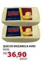 Assaí Atacadista Miri - queijo muçarela oferta