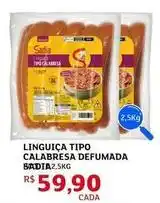 Assaí Atacadista Sadia - linguiça tipo calabresa defumada oferta