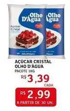 Assaí Atacadista Olho d´agua - açúcar cristal oferta
