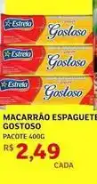Assaí Atacadista Gostoso - macarrão espaguete oferta