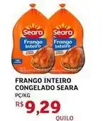 Assaí Atacadista Seara - frango inteiro congelado oferta