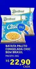 Assaí Atacadista Bem brasil - batata palito congelada chic oferta