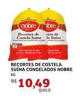 Assaí Atacadista Nobre - recortes de costela suína congelados oferta