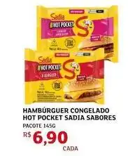 Assaí Atacadista Sadia - hambúrguer congelado hot pocket oferta