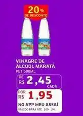 Assaí Atacadista Maratá - vinagre de alcool oferta