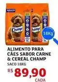 Assaí Atacadista Champ - alimento para caes sabor carne & cereal oferta