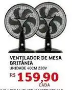 Assaí Atacadista De - ventilador de mesa britânia oferta
